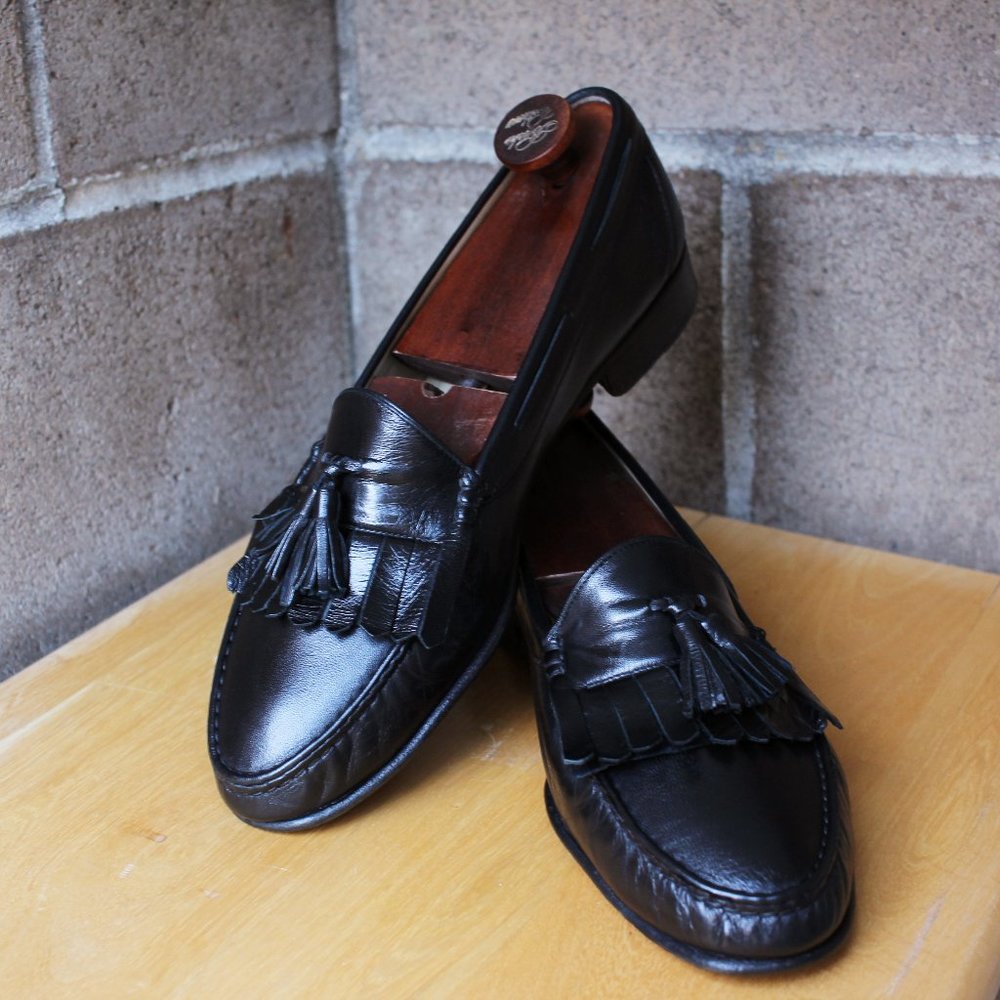 Vintage Christan Dior Kiltie Tassel Loafers